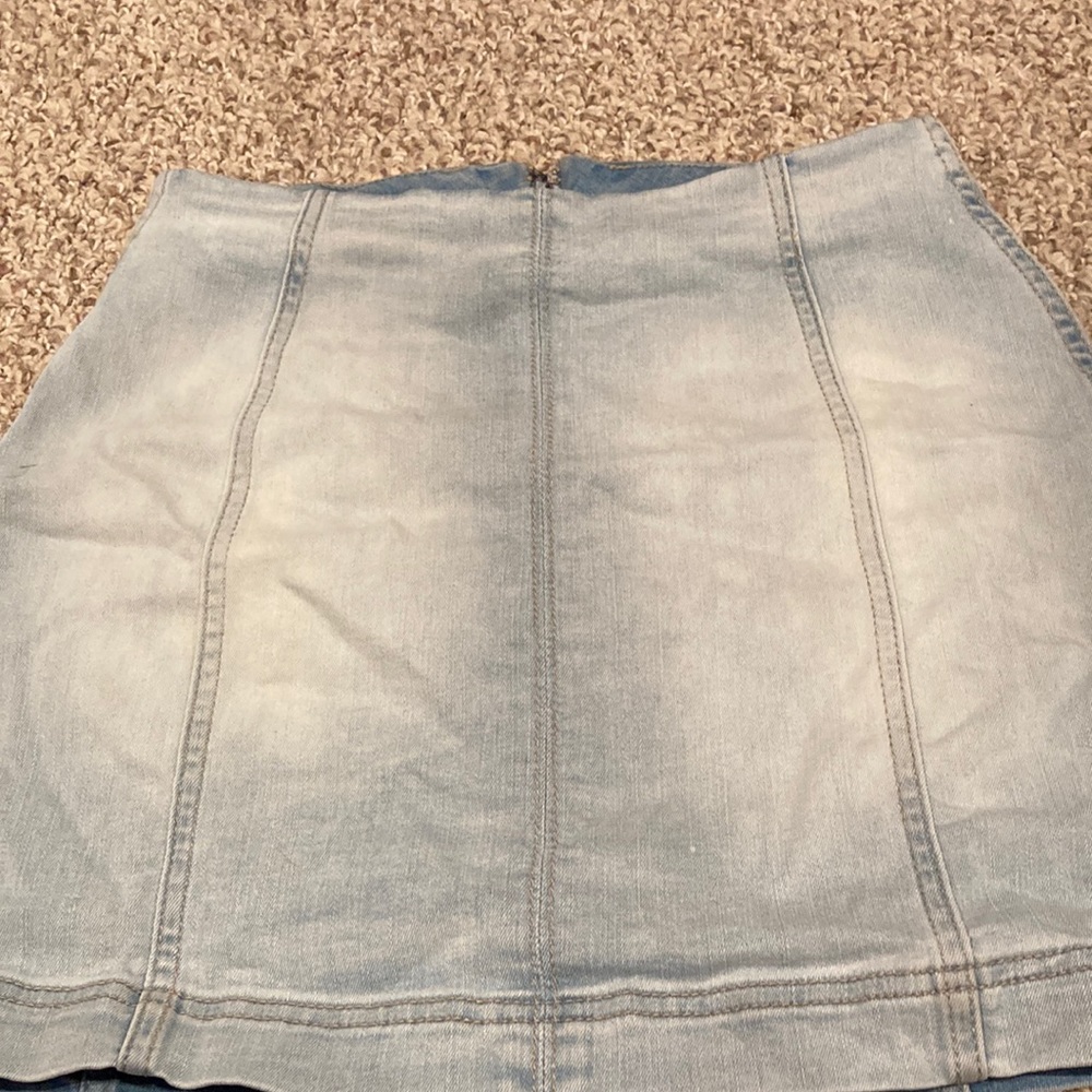 Light blue Jean skirt